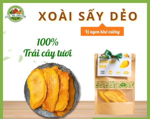 Khám phá hương vị đặc biệt của xoài sấy dẻo